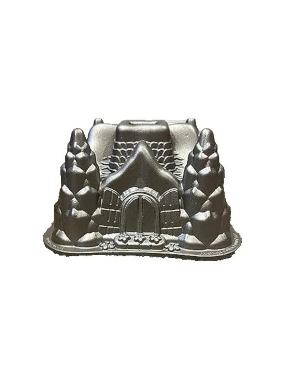 Nordic Ware FAIRYTALE COTTAGE Bundt Pan MADE IN USA 10 Cup Capacity 2003 RETIRED